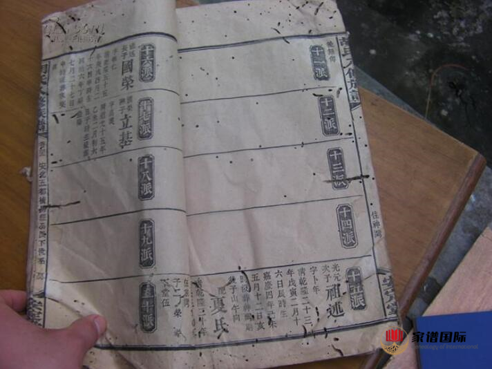 修譜續(xù)譜修家譜國際